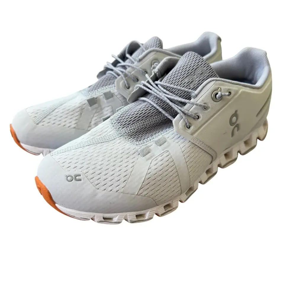 On Running Cloud 5 Women’s Sneakers Glacier White Size 9
